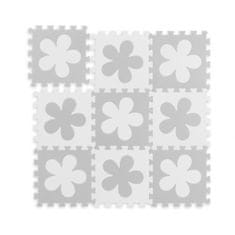 UNBRANDED Puzzle podloga s cvetličnim vzorcem 