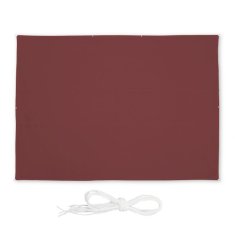 UNBRANDED Sun sail pravokotno bordo 