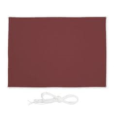 UNBRANDED Sun sail pravokotno bordo 