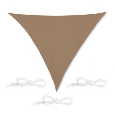 UNBRANDED Sun sail trikotna kavno rjava 