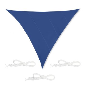 UNBRANDED Sončno jadro trikotno temno modro