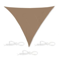 UNBRANDED Sun sail trikotna kavno rjava 