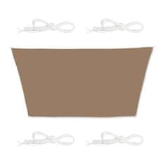 UNBRANDED Sun sail trapezoidna kavno rjava 