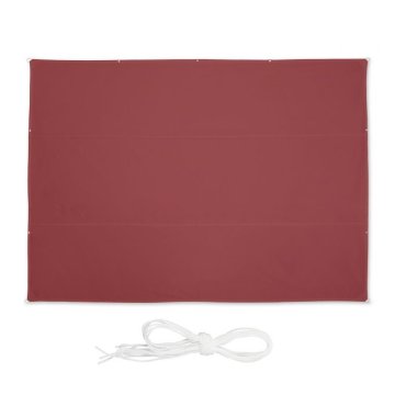 UNBRANDED Sun sail pravokotno bordo