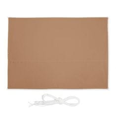 UNBRANDED Sun sail pravokotno kavno rjavo 