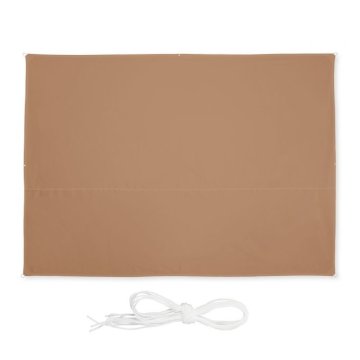 UNBRANDED Sun sail pravokotno kavno rjavo