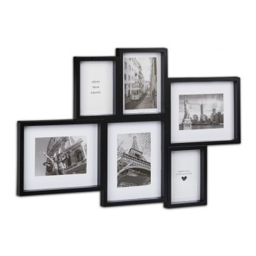 UNBRANDED Kolažni foto okvir za 6 fotografij