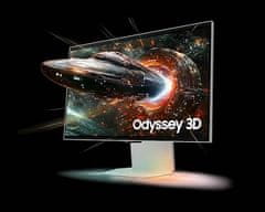 Samsung 27 G90XF Odyssey 3D monitor, IPS, 3840x2160, 2x HDMI, DP (LS27FG900XUXEN)