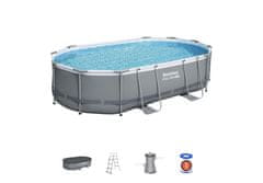 Bestway Steel Pro MAX montažni bazen, 488 x 305 x 107 cm (56448)