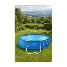 avenli Avenli montažni bazen 300x76 cm s črpalko