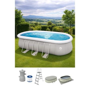 avenli Ovalni obročni bazen 610x360x122 cm, velikost XXL