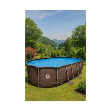 Denis Ovalni bazen z okvirjem 427