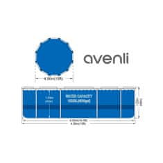 avenli Avenli montažni bazen 450x122 cm