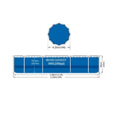 avenli Avenli, montažni bazen, 420x84 cm