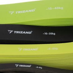 Trizand set vadbenih elastik (2 kg - 40 kg), 4 kosi