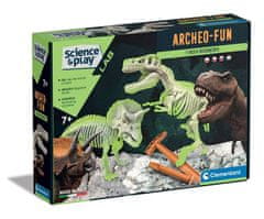 Clementoni Izkopavanja T-Rex + Triceraptos