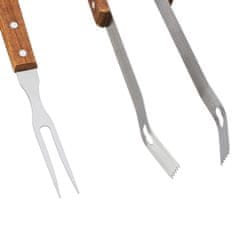 UNBRANDED 4-delni set jedilnega pribora za žar 