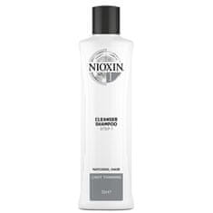 Nioxin Čiščenje šampon za fino naravnih las tanjšanje nekoliko System 1 (Shampoo Clean ser System 1 ) (Neto kolièina 300 ml)