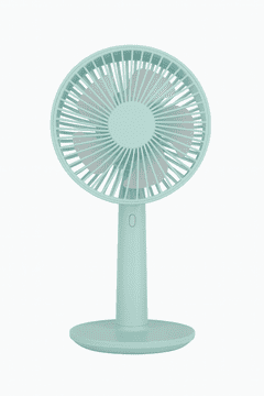 MULIN SRLS 2v1 Polnilni Ventilator 13cm - Turkizno Moder