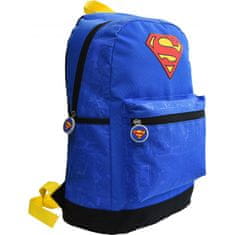 Superman Šolski nahrbtnik z več žepi in udobnimi naramnicami