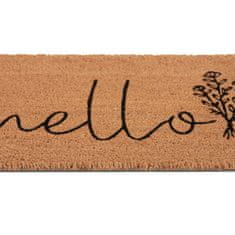 UNBRANDED Predpražnik "Hello" v kokosu 
