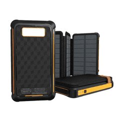 BOT Solarna banka SP6 4 paneli 25000 mAh črna