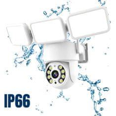 BOT Pametna zunanja WiFi kamera FLC1 Reflektor PTZ