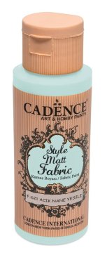 Cadence Style Matt Fabric - svetla meta / 50 ml