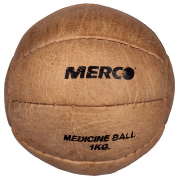 Merco Usnjena medicinska žoga s težo 4 kg