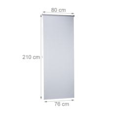 UNBRANDED Termo zatemnitvena zavesa bela 