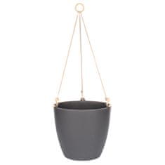 Plastkon Ariella viseči lonec antracit premer 18 cm