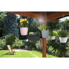 Plastkon Ariella viseči lonec antracit premer 18 cm
