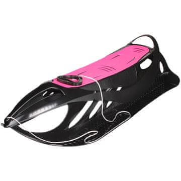 Merco Neon Grip plastične sani črno-rožnata različica 27611