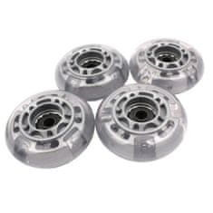 Spokey Nadomestna kolesa za drsalke 64 mm 82A v blisterju 4 kosi
