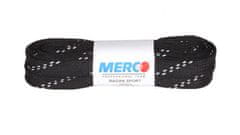 Merco PHX drsalne vezalke nevoskane črne dolžina 240 cm