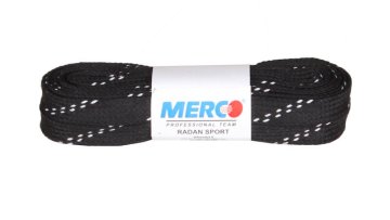 Merco PHX drsalne vezalke nevoskane črne dolžina 240 cm