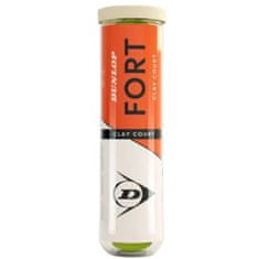 Dunlop Teniške žogice Fort Clay Court, paket 4
