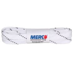 Merco PHW-12 voščene bele vezalke za drsalke dolžina 240 cm