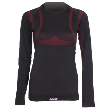 Lenz Ženska funkcionalna majica z dolgimi rokavi WOMEN 1.0 črna velikost XS