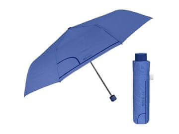 Perletti Eleganten zložljiv dežnik Perletti Time "Colorino", modra barva, 26353
