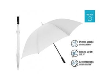 Perletti Dežnik za golf Perletti Promozionali White, ročni, 96020-04