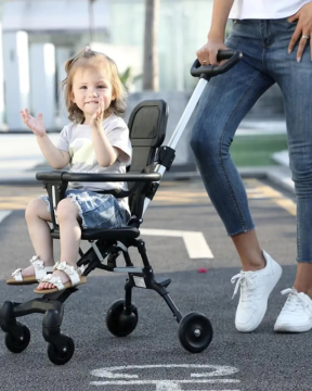 Smania Mini zložljivi otroški voziček BabyStar | Zložljiv voziček | Potovalni otroški voziček | Ultra lahek voziček