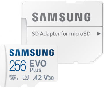 Samsung Spominska kartica MicroSDXC EVO Plus 256GB Class 10, 10MB/s