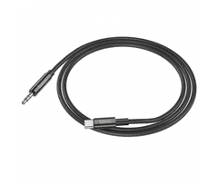 Hoco AUX kabel UPA19 iz Type C na 3.5 mm (1m) črn