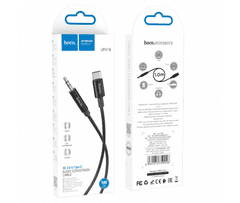 Hoco AUX kabel UPA19 iz Type C na 3.5 mm (1m) črn