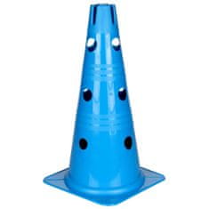 Merco Vario stožec z luknjami modri 38 cm pakiranje 1 kos