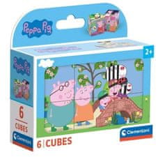 Clementoni Peppa Pig bloki s slikami 6 kosov