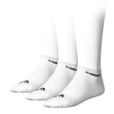Head Tenis 3P Sneaker športne nogavice bele velikosti (čevlji) EU 35-38