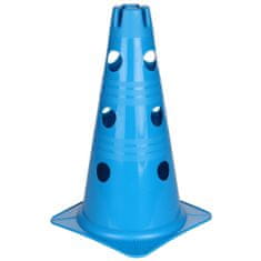 Merco Vario stožec z luknjami modri 30 cm pakiranje 1 kos