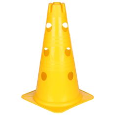 Merco Vario stožec z luknjami rumene barve 30 cm pakiranje 1 kos